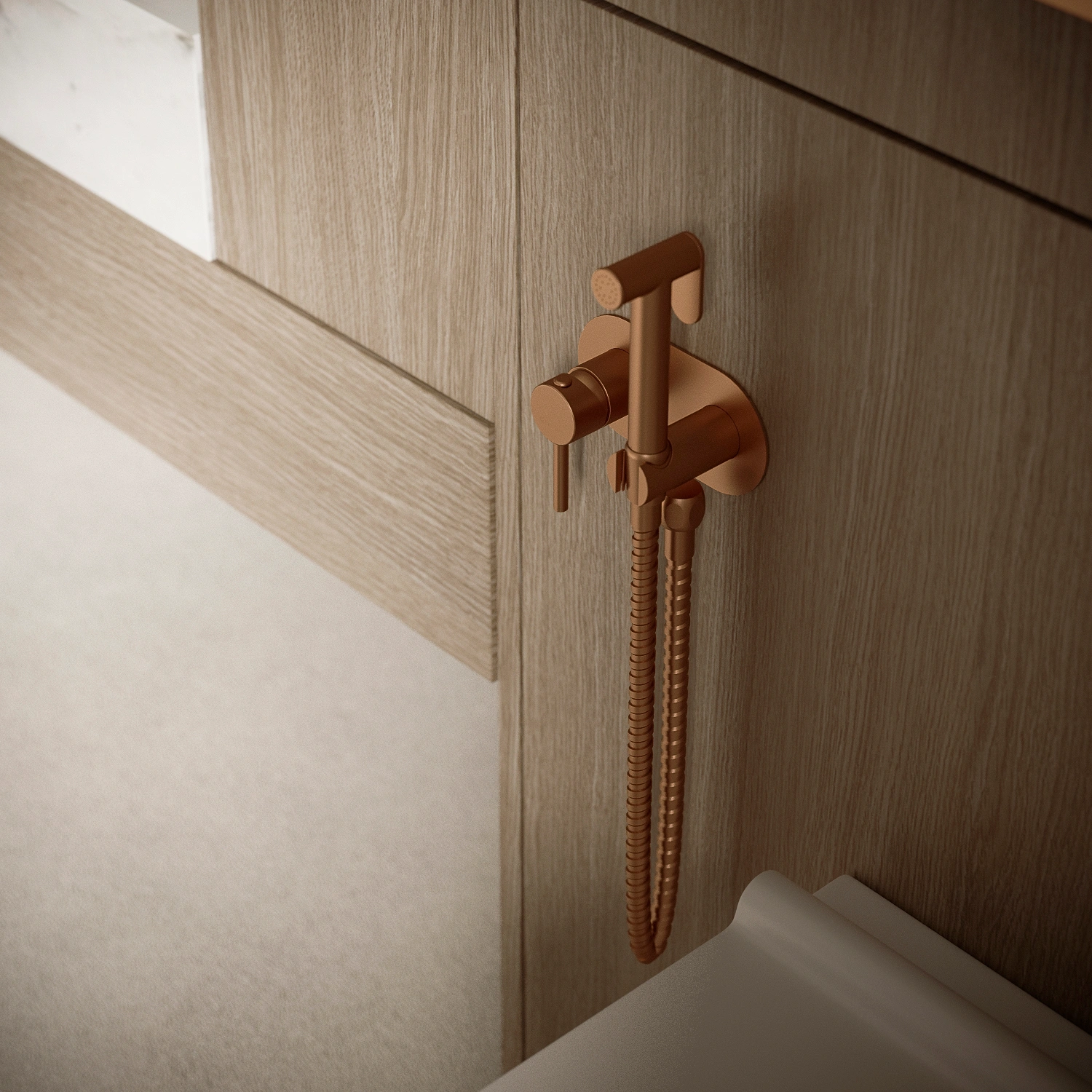 Смеситель с гигиеническим душем FHS01S1RB